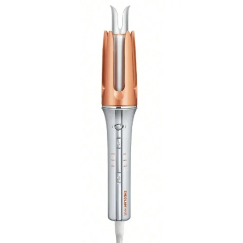 SheGlam It-Curl One-Touch Instant Curling Iron, 1.25
